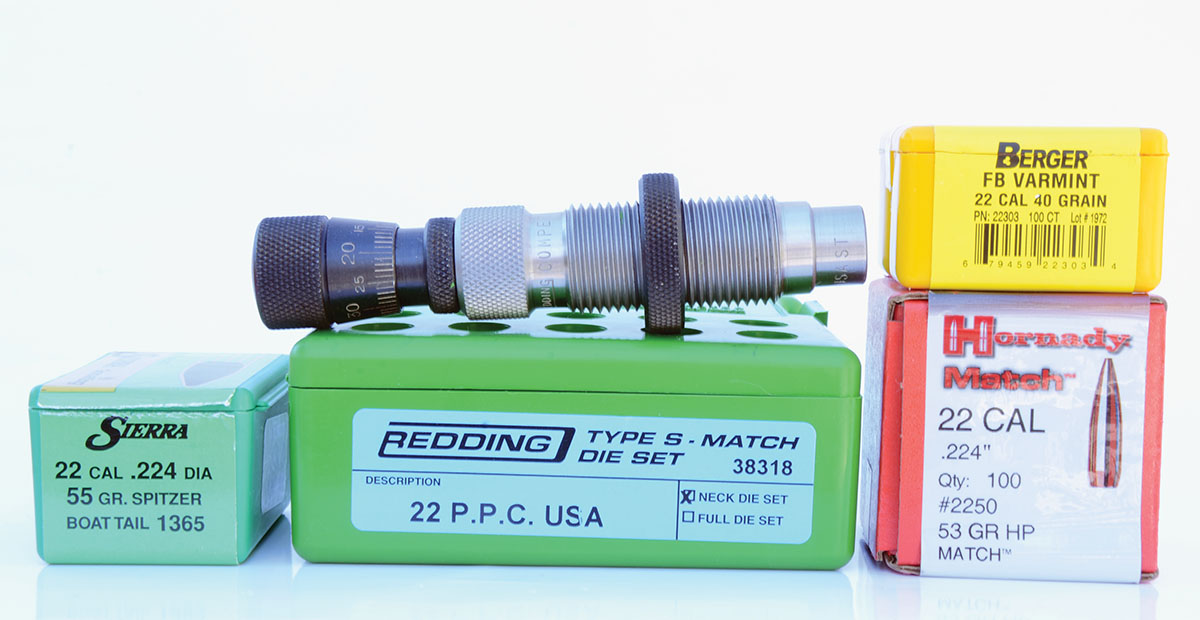 While other rifling twist rates have been used in 22 PPC rifles, a 1-in-14-inch twist has long been standard. It does a good job of stabilizing bullets ranging in weight from 40 to 55 grains.